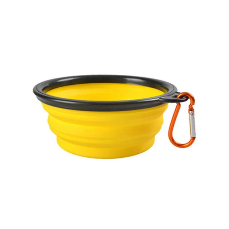 Ciotola pieghevole in silicone