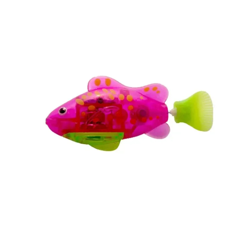 Pesce elettrico a LED interattivo per gatti