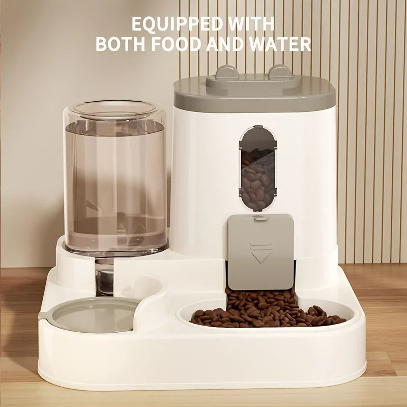 Distributore di cibo e acqua completamente automatico