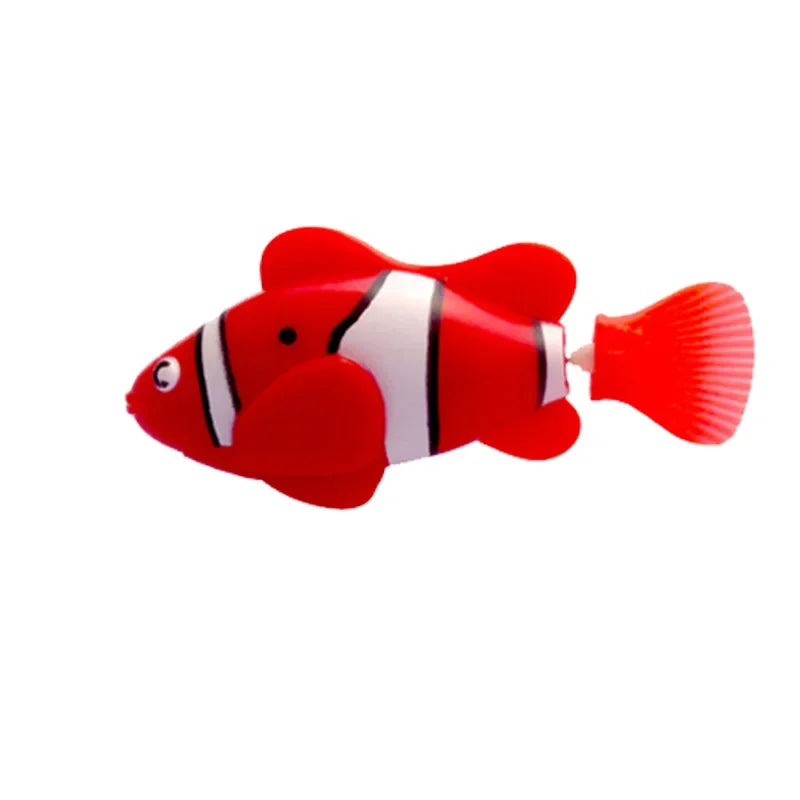 Pesce elettrico a LED interattivo per gatti