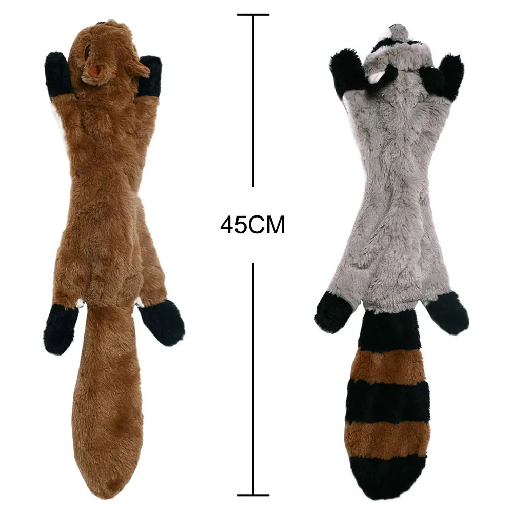 Peluche resistente senza imbottitura, con cigoli e fruscio