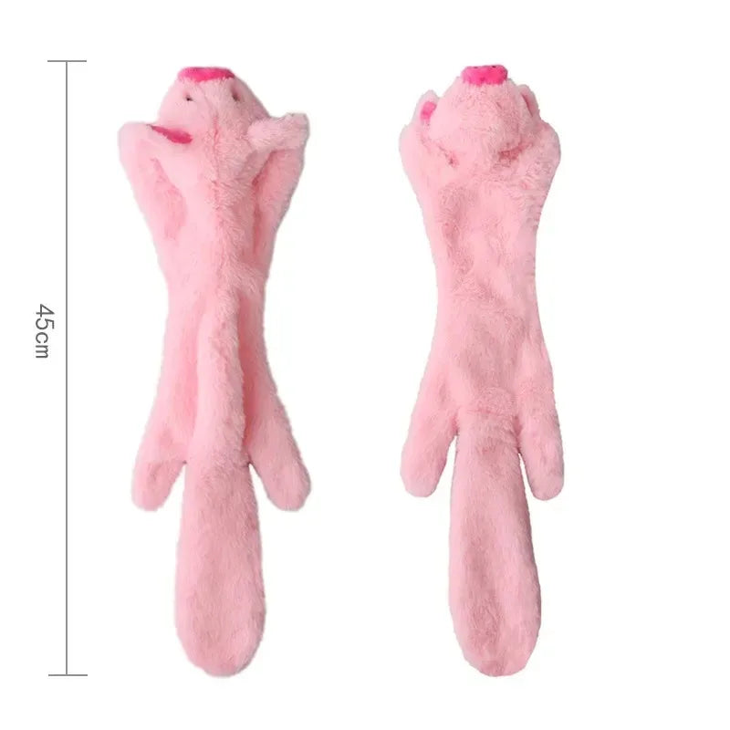 Peluche resistente senza imbottitura, con cigoli e fruscio