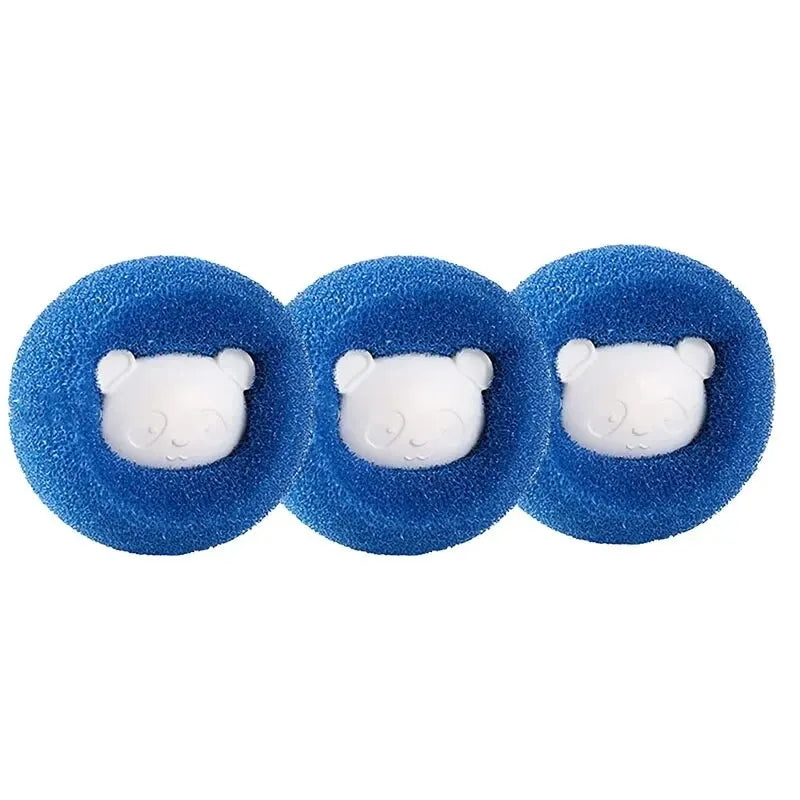 Palline riutilizzabili per la rimozione dei peli di animali domestici, filtro per lavatrice.