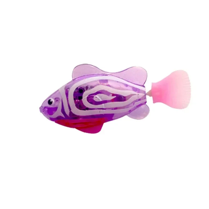 Pesce elettrico a LED interattivo per gatti