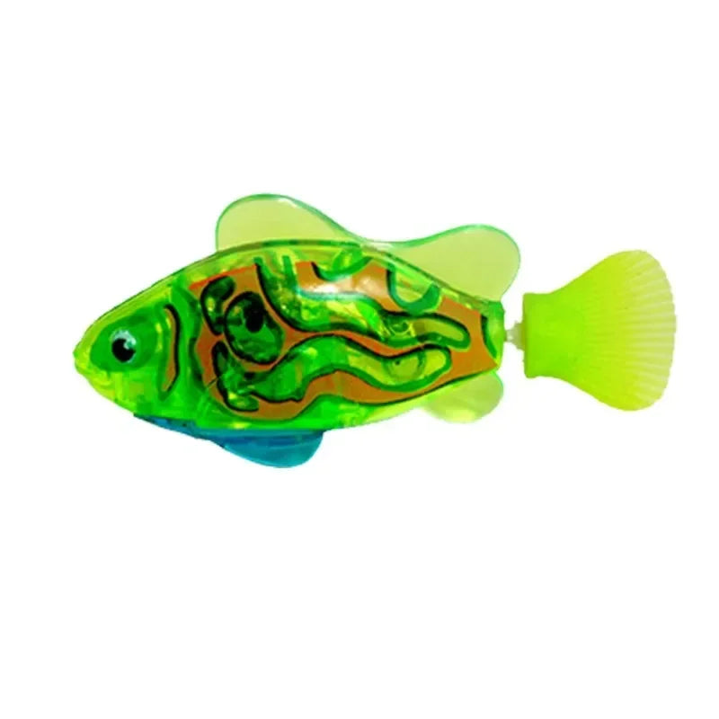 Pesce elettrico a LED interattivo per gatti