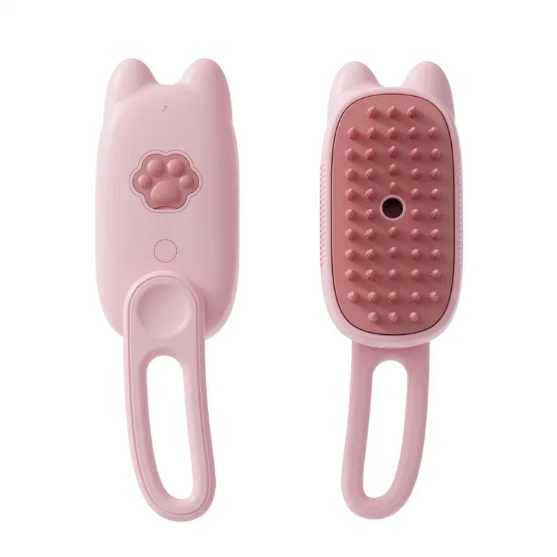 Spazzola elettrica a vapore per animali domestici 3 in 1