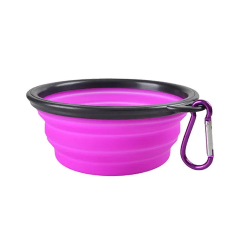 Ciotola pieghevole in silicone
