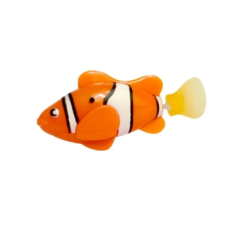 Pesce elettrico a LED interattivo per gatti