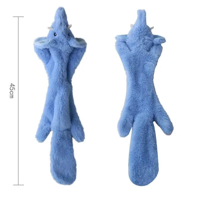 Peluche resistente senza imbottitura, con cigoli e fruscio