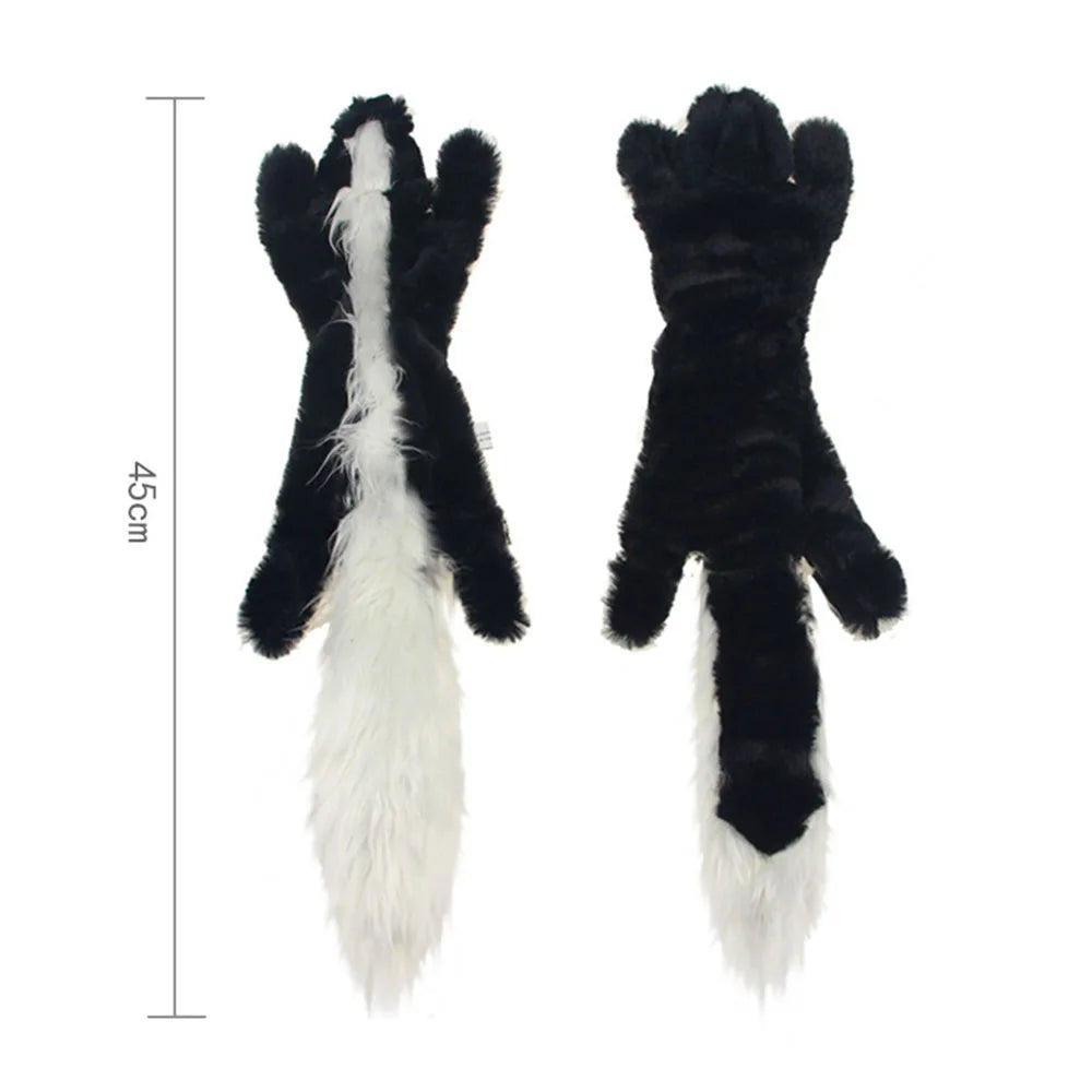 Peluche resistente senza imbottitura, con cigoli e fruscio