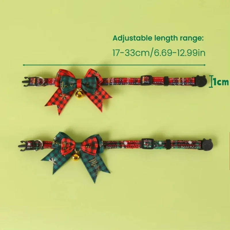 Collare di stoffa regolabile con campanella