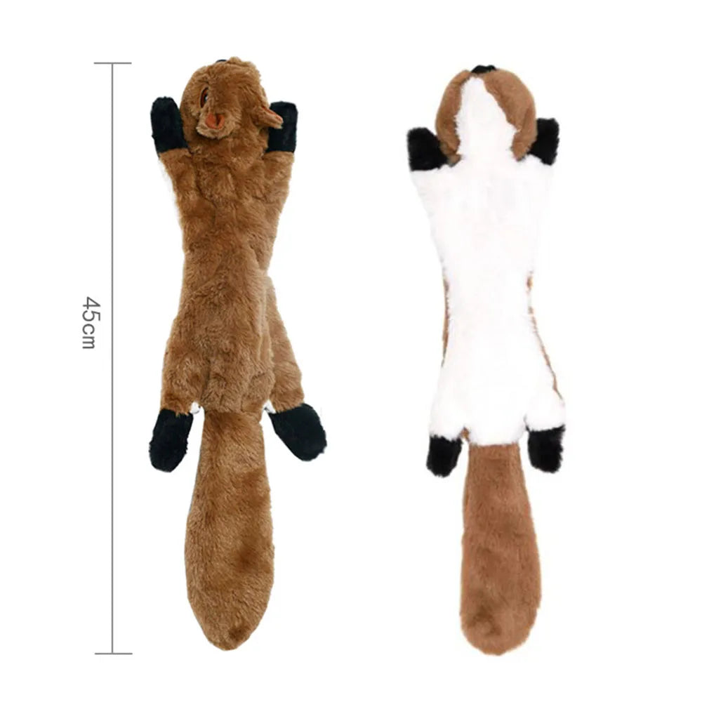 Peluche resistente senza imbottitura, con cigoli e fruscio