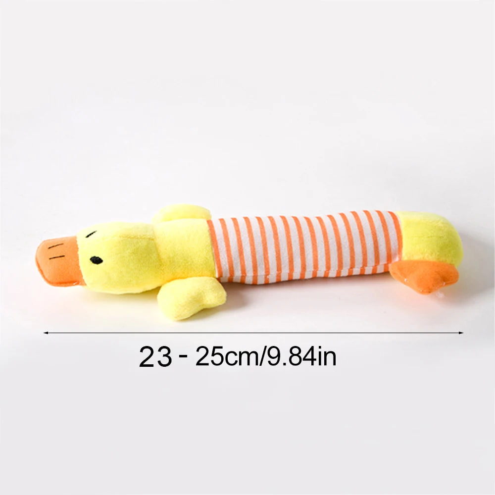 Peluche resistente senza imbottitura, con cigoli e fruscio