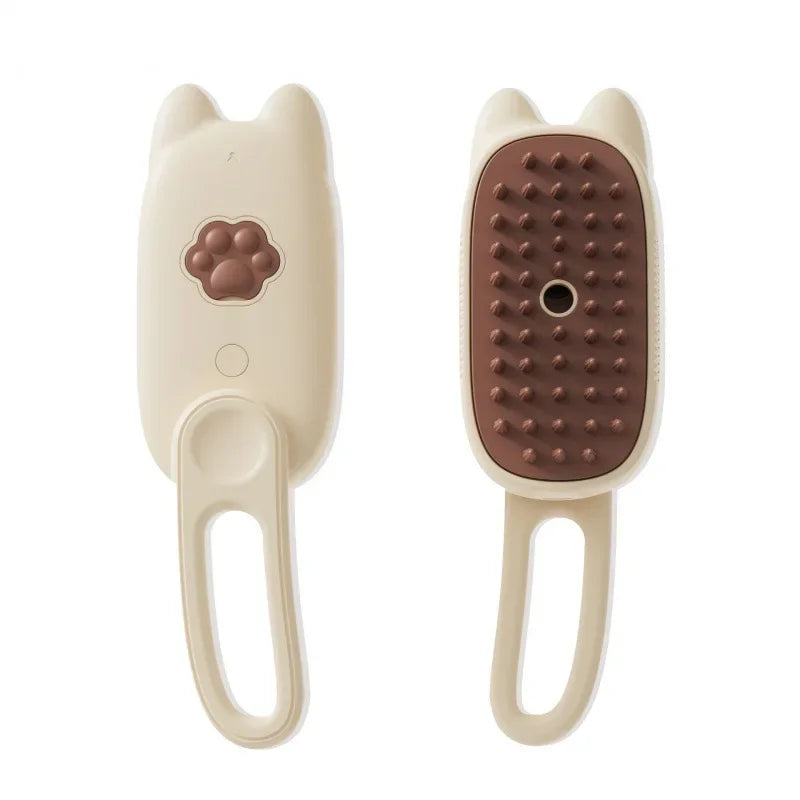 Spazzola elettrica a vapore per animali domestici 3 in 1