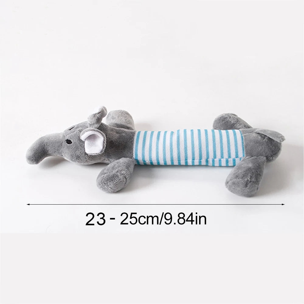 Peluche resistente senza imbottitura, con cigoli e fruscio