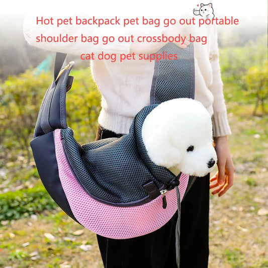 Borsa a tracolla per cani e gatti