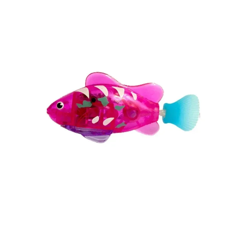 Pesce elettrico a LED interattivo per gatti